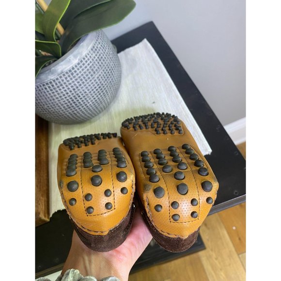 Carolina Herrera Leather Suede Driving Moccasins - Picture 9 of 10
